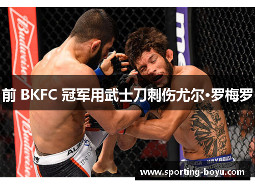 前 BKFC 冠军用武士刀刺伤尤尔·罗梅罗